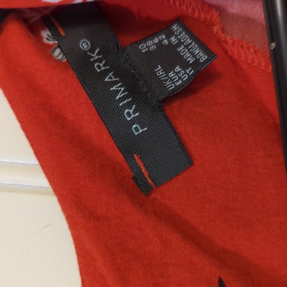 Red Floral Dress - Picture 2 of 3